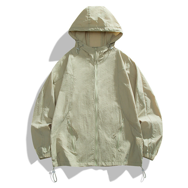 Sun Protection Jacket for Men Waterproof Lightweight Skin Clothing