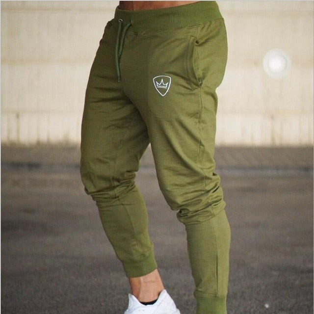 Men Joggers Sweatpants Men Joggers Trousers Sporting Clothing The high quality Bodybuilding Pants/Sweat-absorbent and breathable bottoming vest