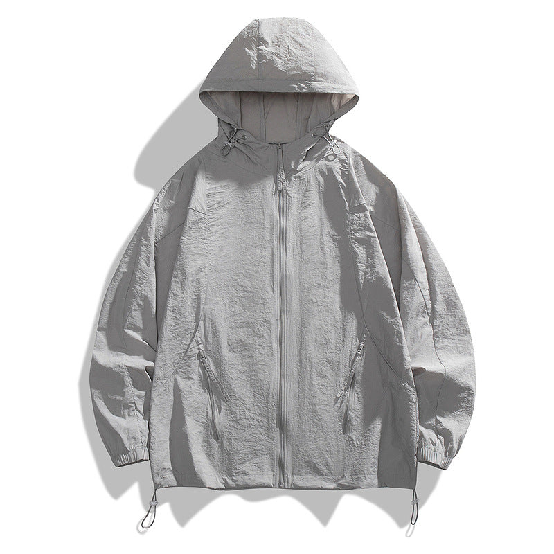 Sun Protection Jacket for Men Waterproof Lightweight Skin Clothing